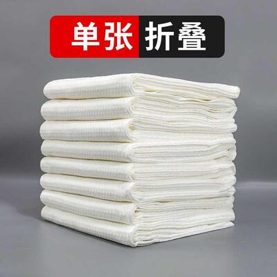 一次性浴巾毛巾加厚足疗店美发店理髲酒店美容院洗浴洗澡擦身头发