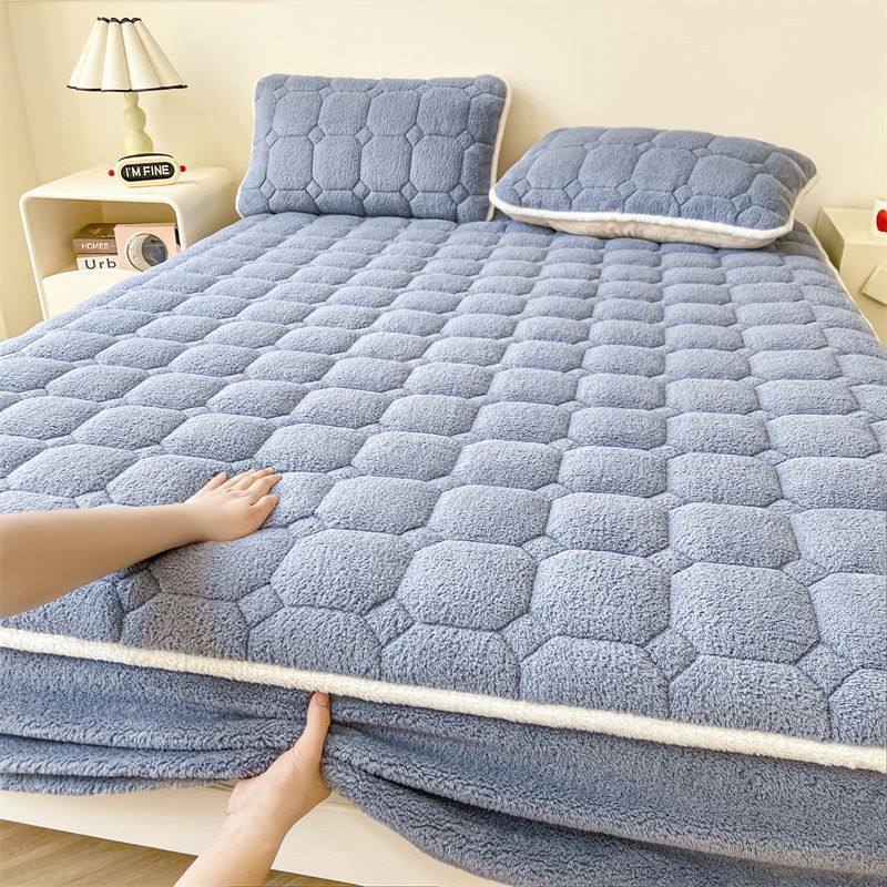冬季加厚牛奶绒床笠a类保暖珊瑚绒床罩家用泰迪绒床垫保护套南通,居家布艺,飘窗垫,淘宝优惠券,粉丝福利购,淘宝优惠卷