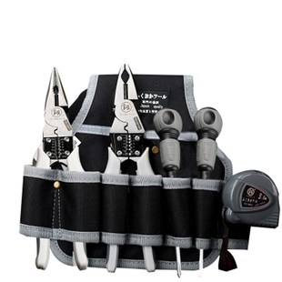 福冈钢丝钳工具套装电工专用包腰包帆布多功能加厚安装小型单肩