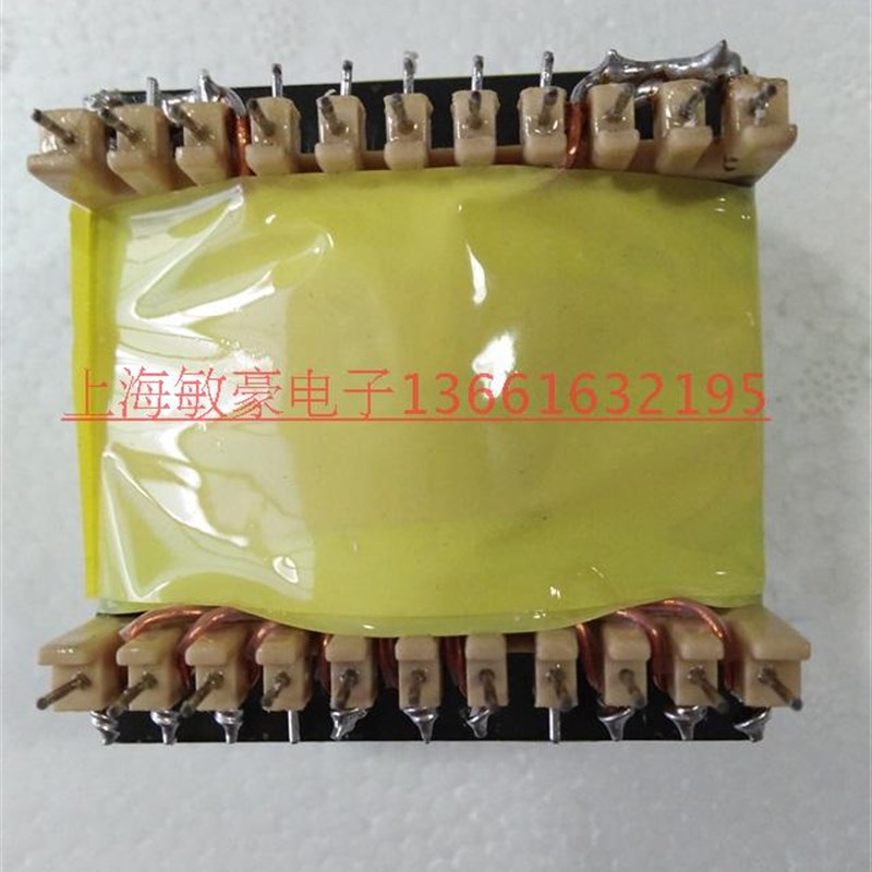 现货EE55高频大功率q多组磁芯变压器工厂定做电感纯铜线足功率批