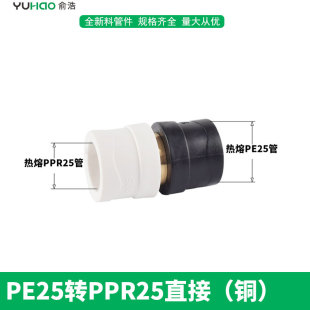 ppr转PE转换接头PB变换PERE转变等径异径弯头PEr水管配件20 25 32