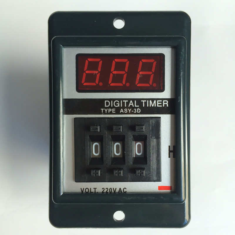 开关.924vmh99s-asy数字ac220v交直流9s定时继电器2d延时计时时间
