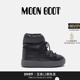 Moon 不分左右黑色LTRACK尼龙低帮雪地靴 男女同款 Boot经典 款