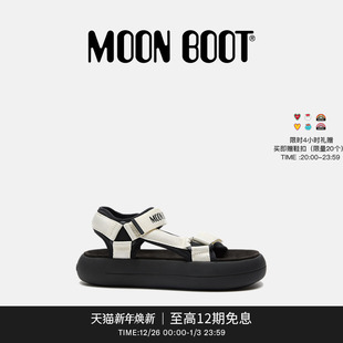 不分左右黑色 男女同款 白色MB SUPER Moon 凉鞋 Boot2026早春新款
