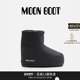 Moon 不分左右黑色ICON橡胶低帮雪地靴 男女同款 Boot经典 款