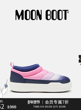 Moon Boot经典款男女同款不分左右蓝色 PARK SOFT MOONRISE休闲鞋