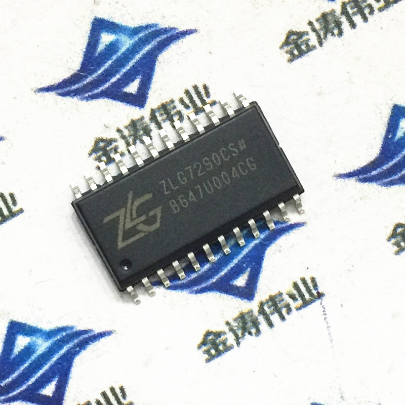 ZLG7290CS SOP-24 键盘显示驱动器 8位数码管驱动I ZLG7290CP 电子元器件市场 芯片 原图主图