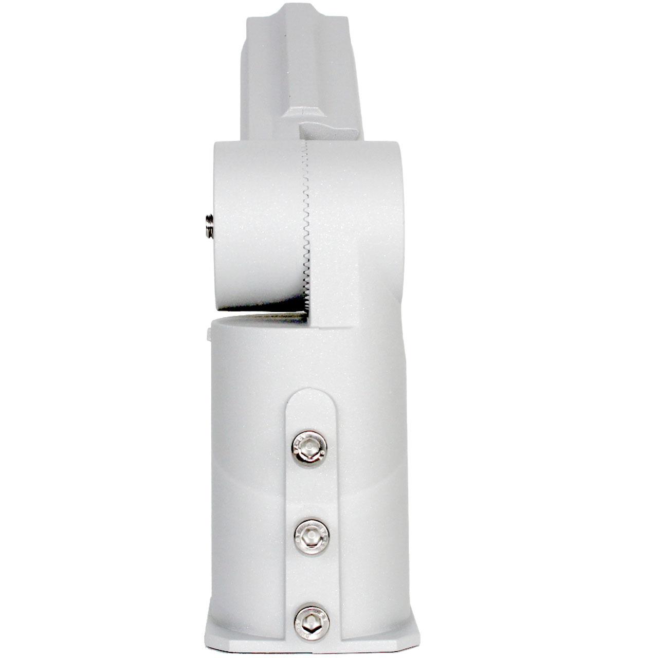 投光灯路灯60MM转换头可调接180度一体化太阳能路灯转接头厂家