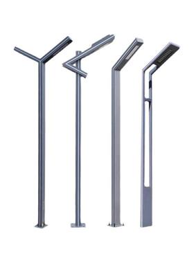 庭院灯3/3.5/4米led路灯户外防水铝型材景观灯小区道路了字7字灯