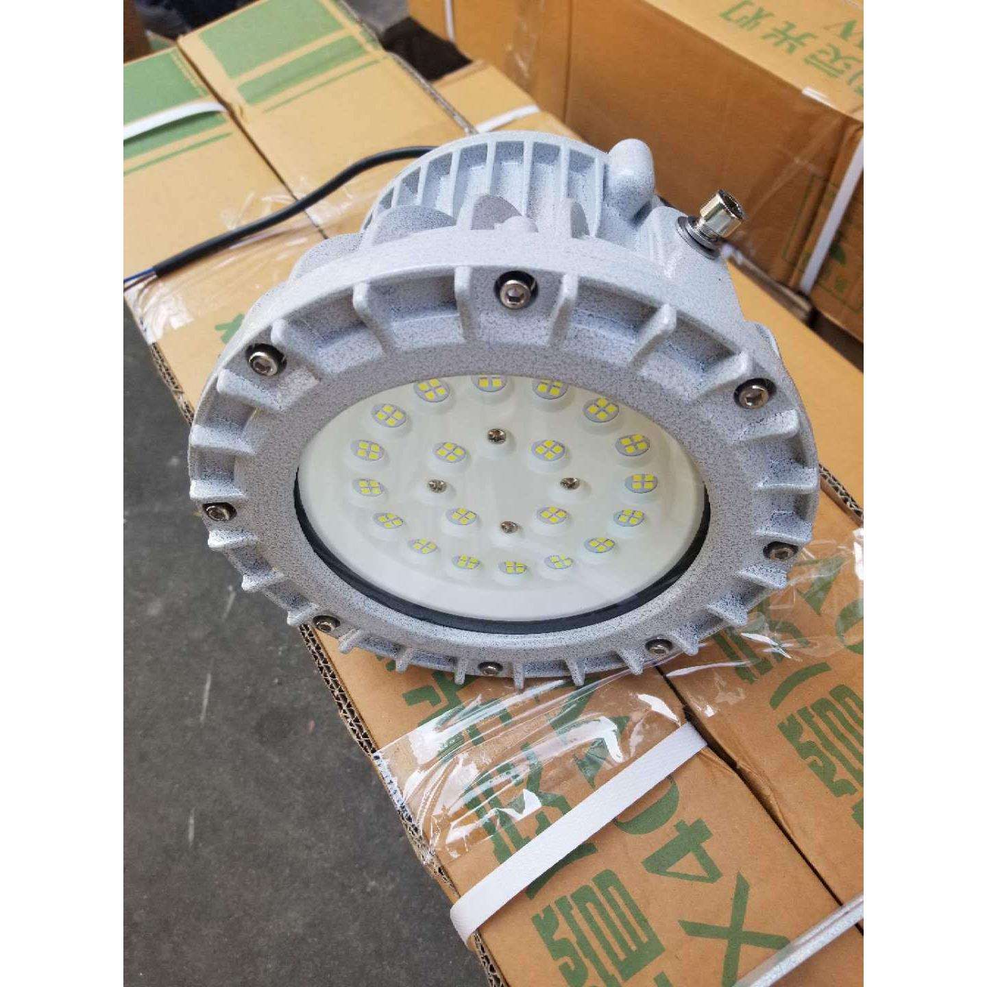 防水led防爆灯具100w150w200wled免维护防爆泛光灯圆形应急防爆灯