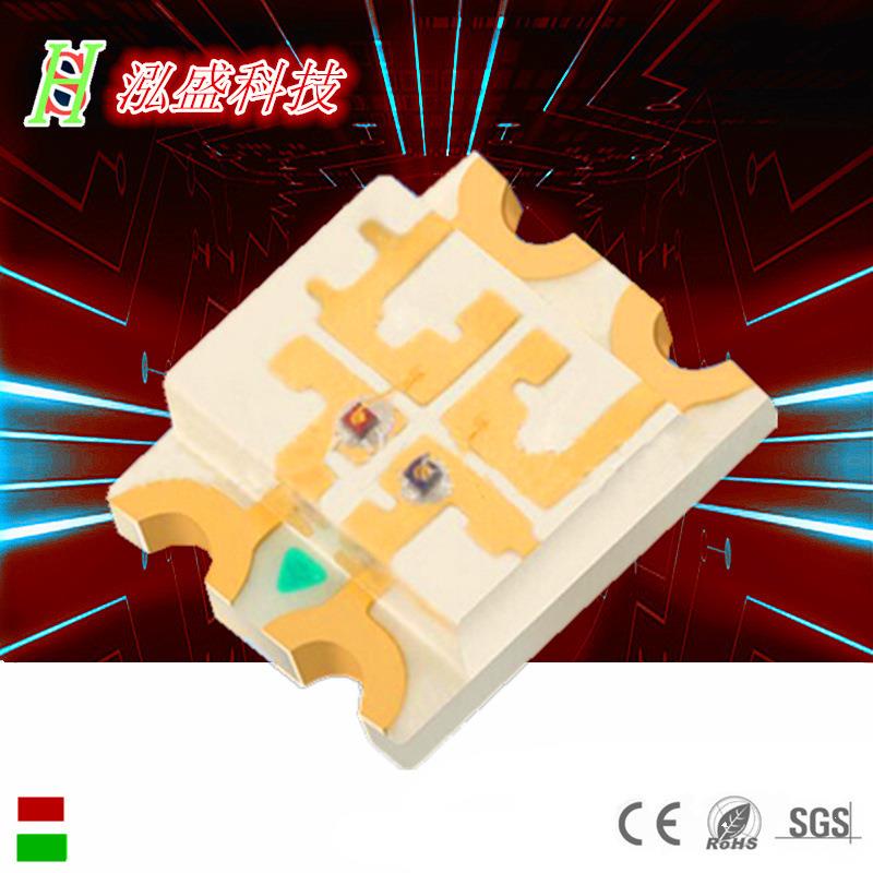 贴片LED1206红翠绿双色 3227红纯绿 1209红l绿 led灯珠 发光管