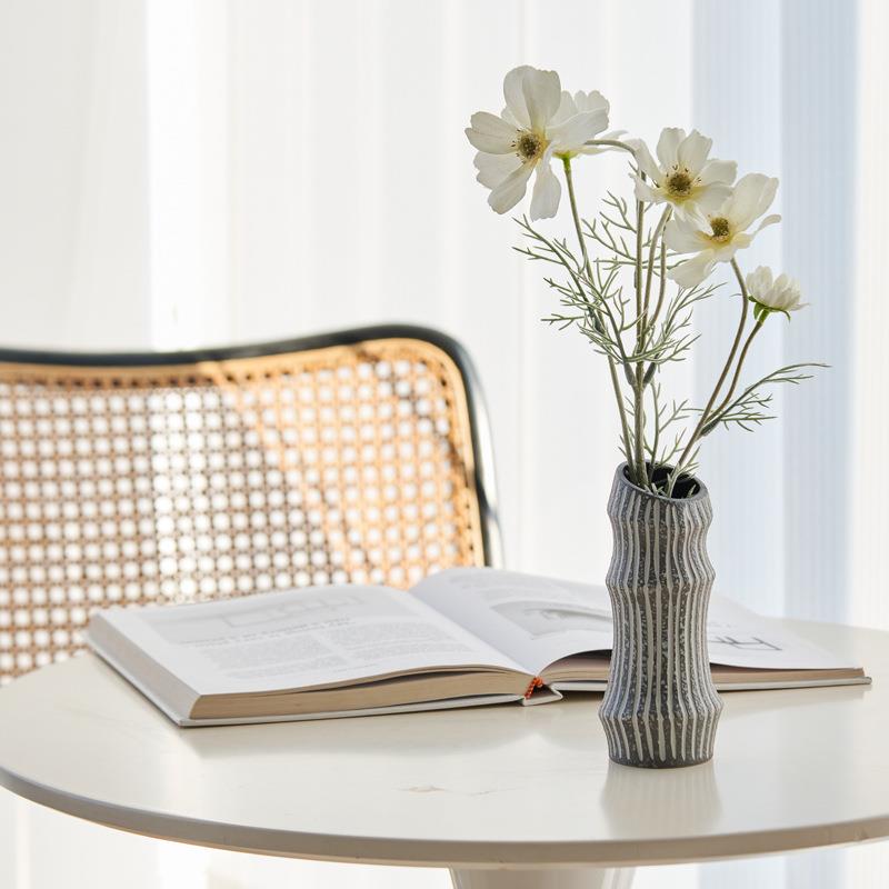 泰国工艺艺术陶瓷花瓶居家台面装饰艺术品南瓜梨子海螺型花器摆件