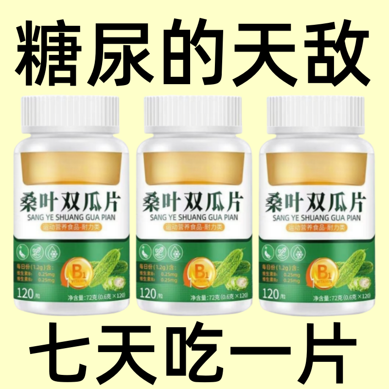 同仁堂桑叶双瓜片苦瓜冬瓜