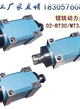 东工002BT30MT3ER25镗铣钻C切削搪铣动力头机床主轴头钻孔镗孔铣