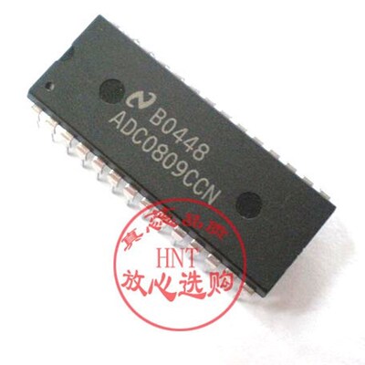 直插  ADC0809CCN 8位模数A/D转换器 DIP28