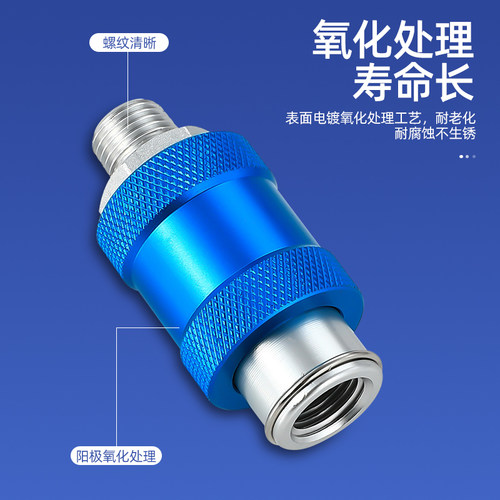 长拓排气阀/手滑阀HSV-06/08/10/15气动1/2/3/4分手推阀滑动开关