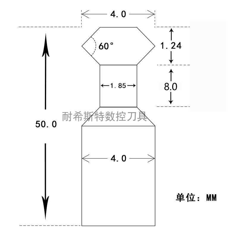 60度90度120度钨钢合金双边燕尾刀上下A倒角刀D2 3 4 5 6 8 10 12