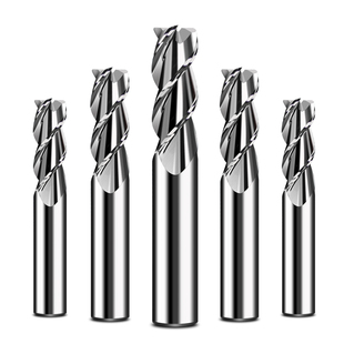 富马铝用圆鼻铣刀r0.2r0.3r0.5r1.0高光镜面加长牛鼻钨钢合金铣刀