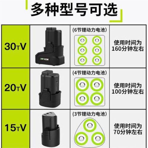 通用款电钻电池21V36VF48VF98VF电钻充电电钻钻电钻锂电池原装