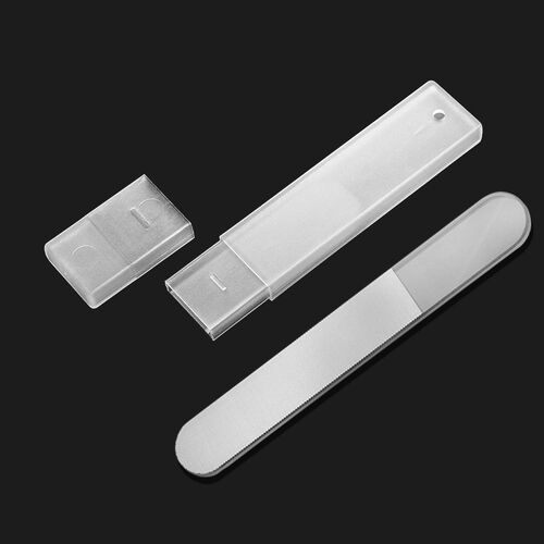 纳米玻璃纤维指甲锉双面专用打磨砂条抛光条套装美甲工具磨甲修甲