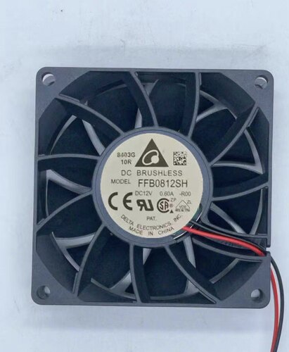台湾台达 8025 8cm机箱风扇12V 0.6A FFB0812SH 高转速暴力风扇