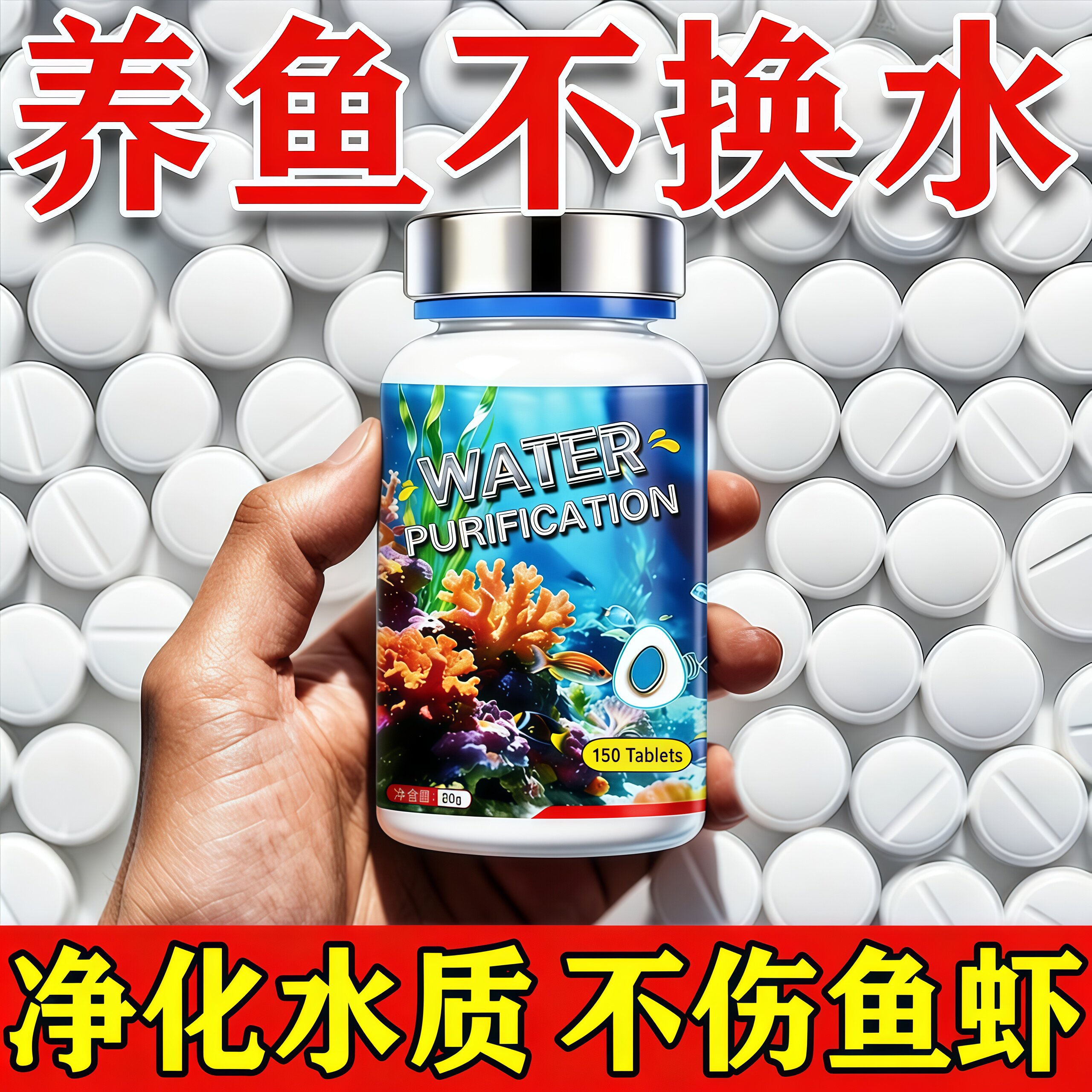 免换水】三合一长效杀菌鱼乐宝
