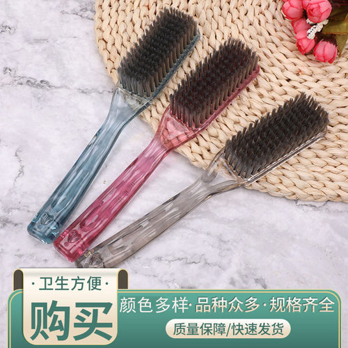 长柄塑料硬毛刷子洗鞋的刷子清洁刷多功能刷子家用耐用洗鞋洗衣刷