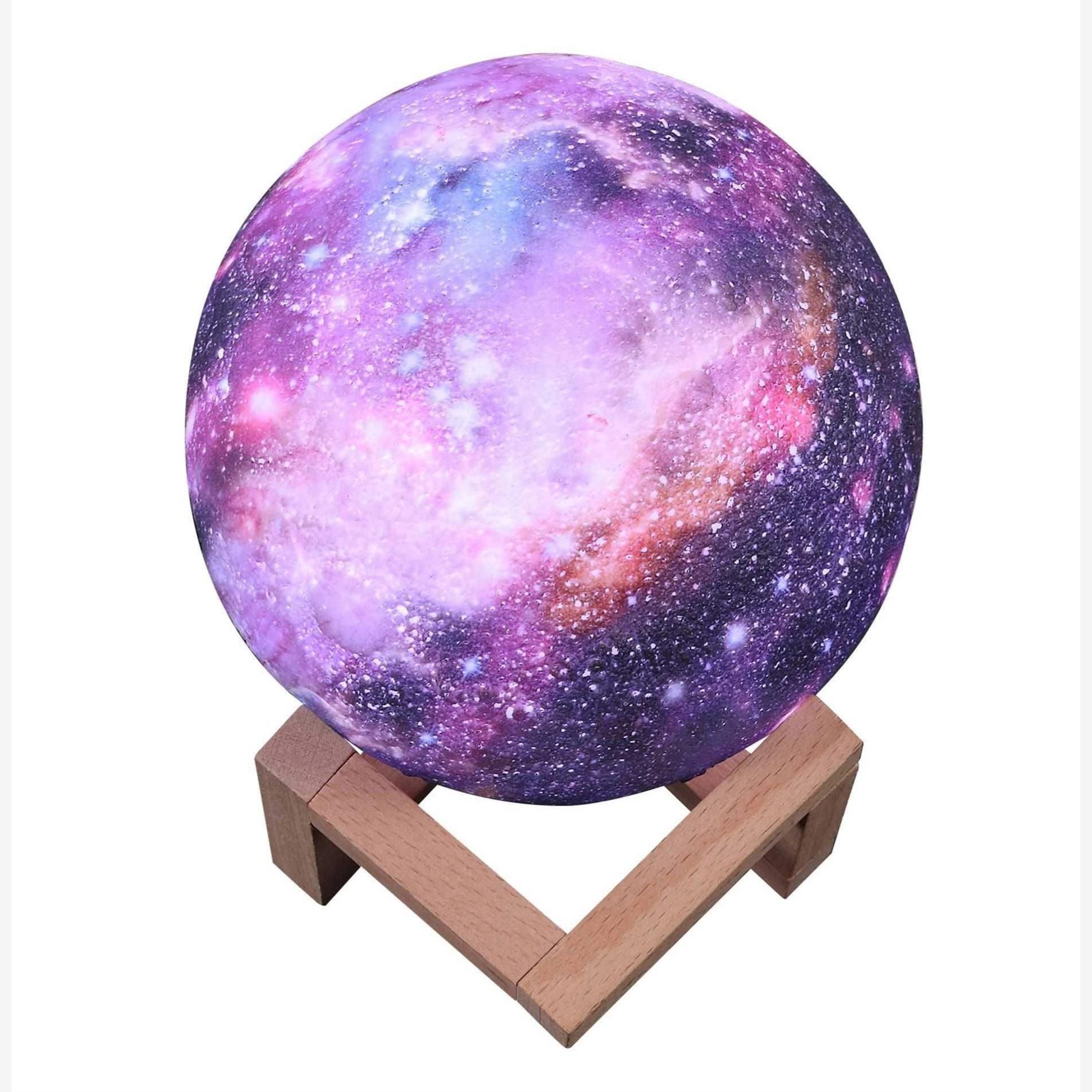 Night Light 3D Print Moon Lamp Lunar月亮灯USB Charging Decor