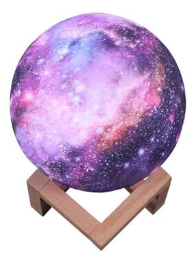 Night Light 3D Print Moon Lamp Lunar月亮灯USB Charging Decor