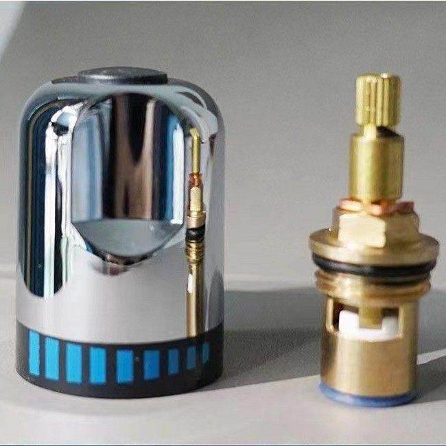 温控阀阀芯替换恒温阀芯淋浴花洒混水阀配件提拉帽流量开关恒温止