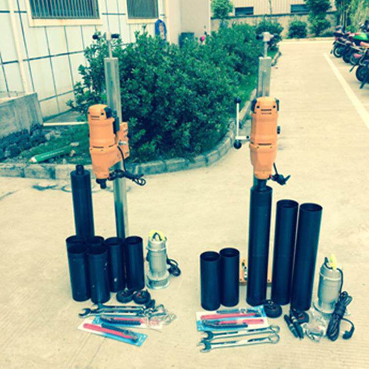 供应混凝土钻孔取芯机 深孔钻孔钻用钻机 1米/2米/3米水钻机图片