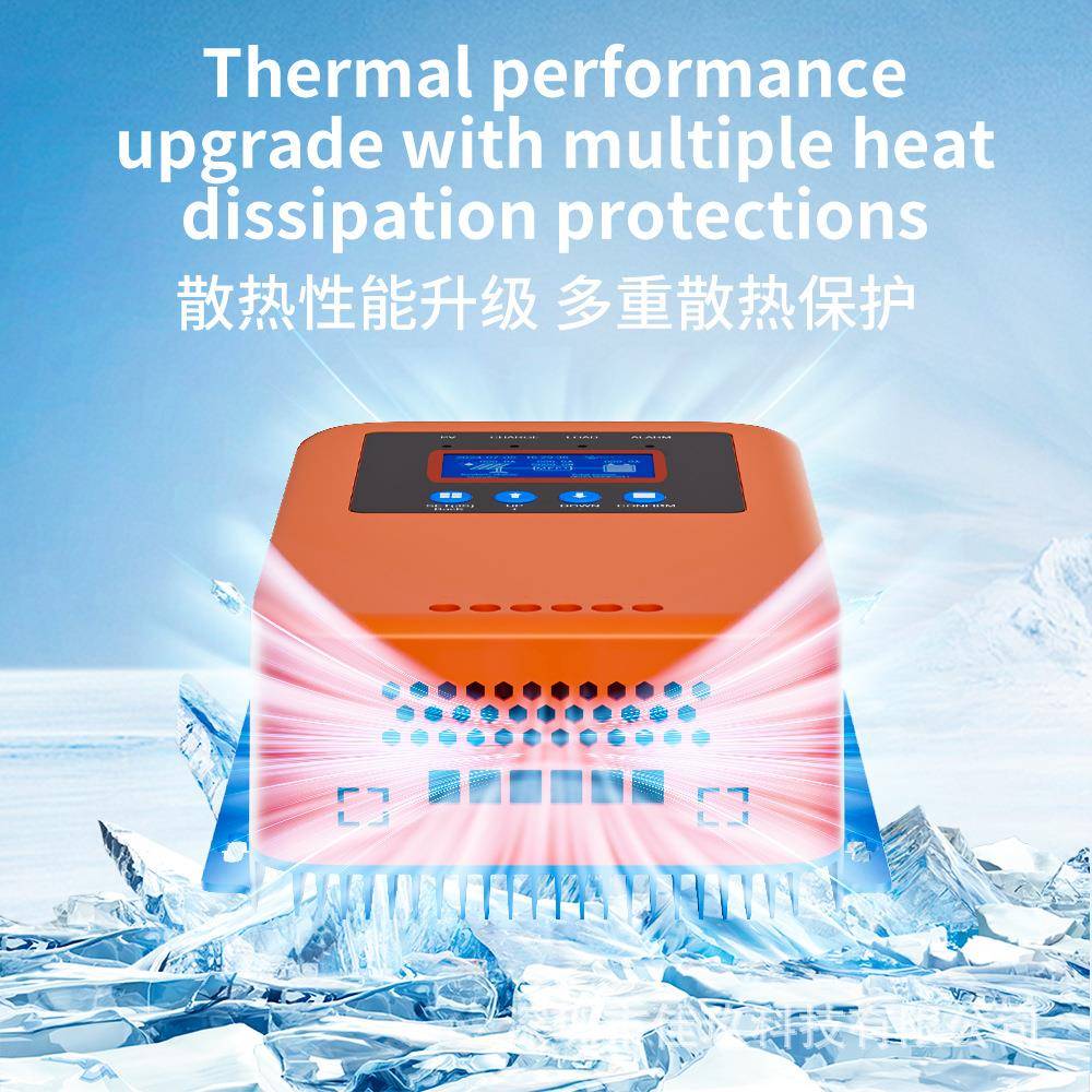 智能充电器发电系统MPPT太阳能光伏控制器12V/24V/48V/ 80A