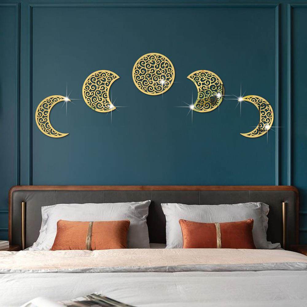JM919-922跨境3D立体月相变化亚克力镜面贴家居装饰自粘镜子墙贴,鲜花速递/花卉仿真/绿植园艺,其它园艺用品,淘宝优惠券,粉丝福利购,淘宝优惠卷