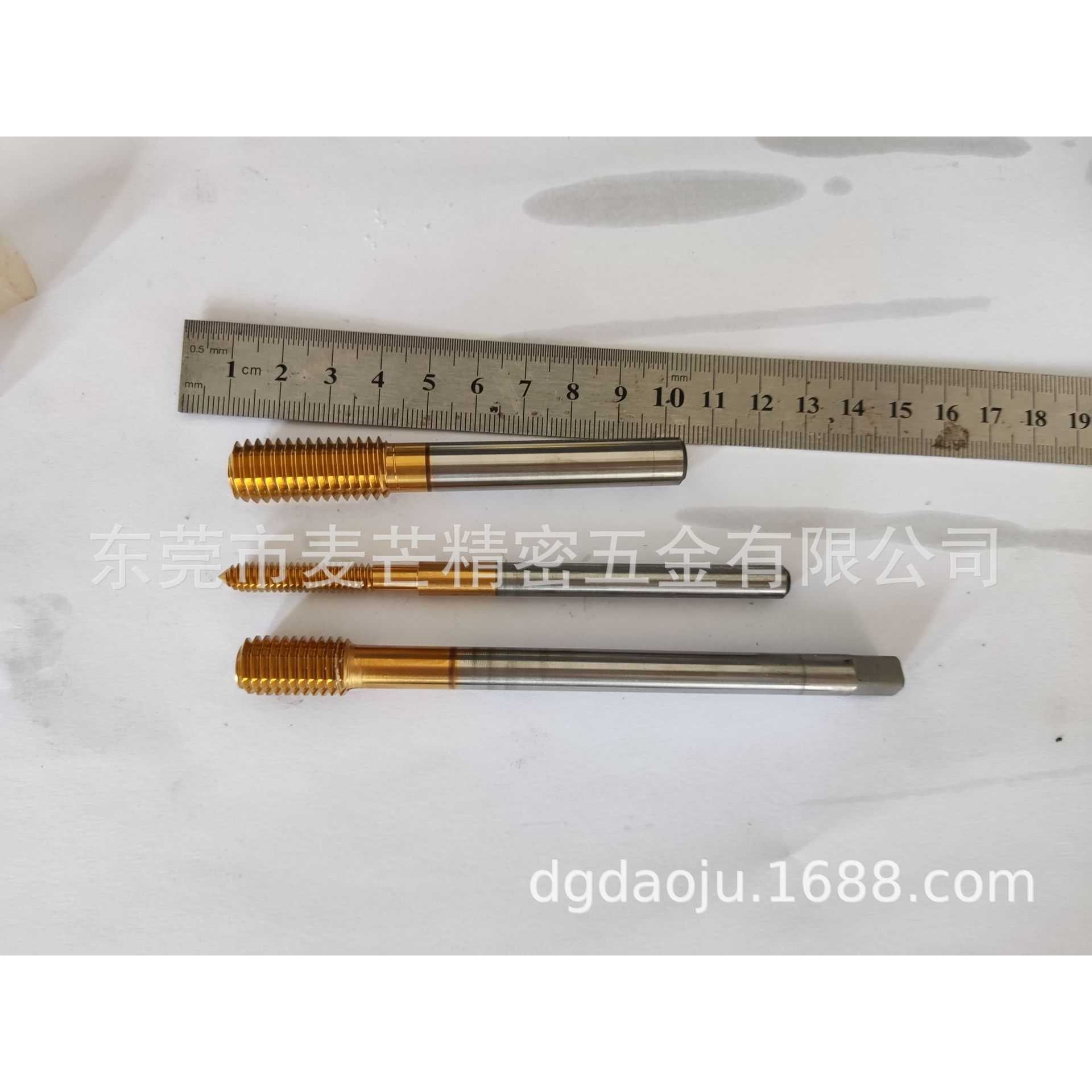 加长M6挤压丝攻-深孔用M6无沟无屑丝锥-深孔加长M6X1挤压丝攻