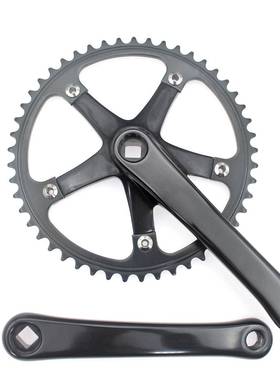 单速49T一体式曲柄牙盘144BCD曲柄CNC牙盘链轮齿板单速铝合金曲柄