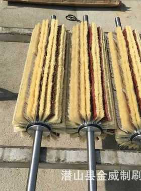 厂家直供机械剑麻毛刷辊 家具底漆抛光刷 木业砂光机毛刷辊可定制