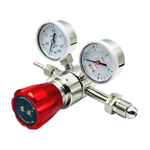 丙烷减压阀316L不锈钢M22*1.5左旋0.25*4MPa气体钢瓶上海减压器