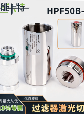 RAYCEE睿斯高压比例阀保护过滤器激光切割HPF50B-21滤芯E50B 10AA