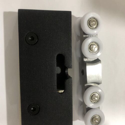 8轮不锈钢吊滑轮轴承移门吊轮玻璃折叠门配件吊滑轨道推拉吊轮
