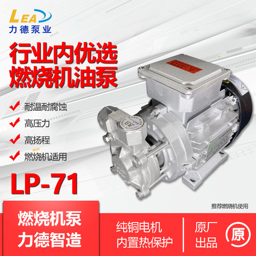 不锈钢耐高温化工高压LEAD甲醇溶剂热水热油燃烧机泵LP-71