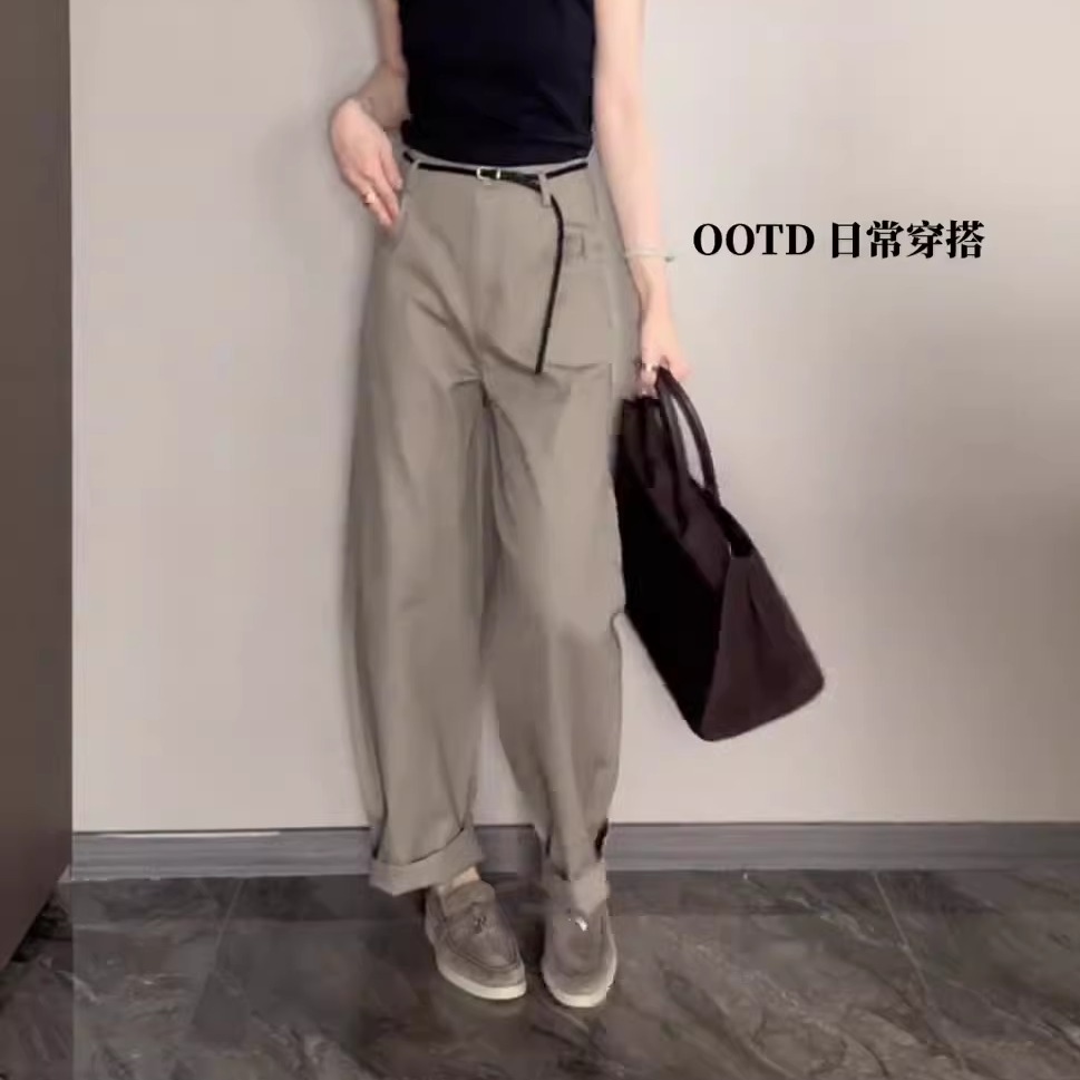 漫希休闲裤精选面料专柜品质