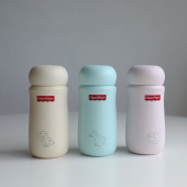 费雪儿童保温杯316不锈钢水杯便携水壶宝宝水杯喝奶杯