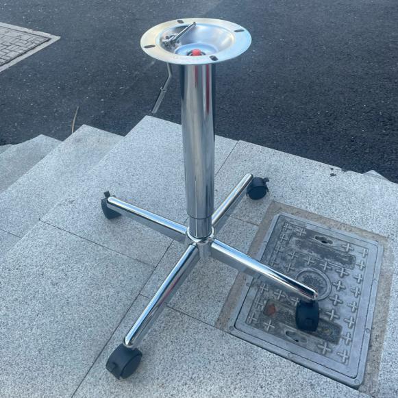 吧台腿支伸缩杆 桌子腿吧台脚 餐桌杆 圆盘腿 喇叭脚 整体橱柜腿