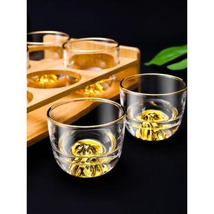 藏金杯观山杯品茗杯主人杯个人专用单杯高端茶具功夫茶杯玻璃建盏