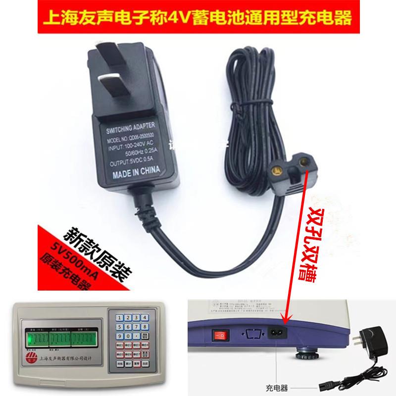 上海友声30KG计价秤双槽充电器吊磅天平XK3100显示器5V500mA通用