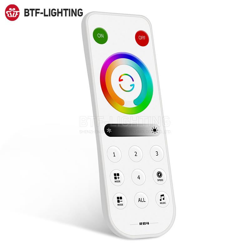 2.4G触摸遥控器RGBW无线RF双色温分组音乐需要搭配SP63系列86面板