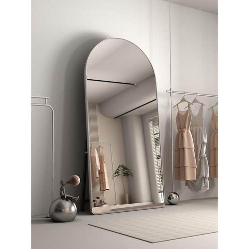 服装店试衣镜显瘦全身美颜超白穿衣镜子女装店专用拱形家用mirror