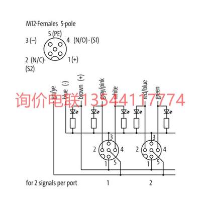 8000-88510-3980300 MURR穆尔EXACT12 8路5芯PUR/PVC 3米全新原装