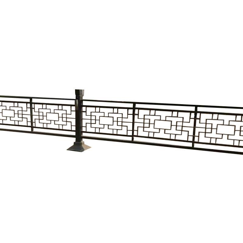 铁艺护栏中式围栏仿古围墙别墅院子栏杆户外家用室外新农村铁栅栏