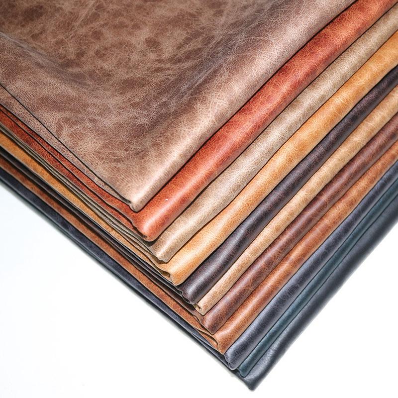 0366布料皮革面料软包沙发复古人造革硬包鞋子皮子加厚pu皮料